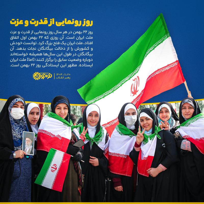 روز رونمایی از قدرت و عزت