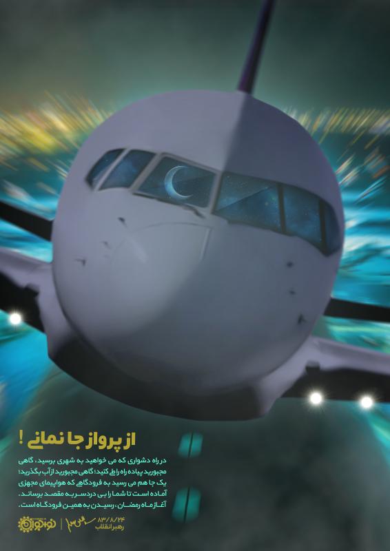از پرواز جا نمانی