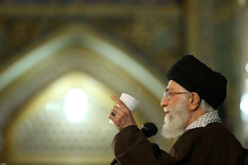 حضور و سخنرانی در اجتماع زائران و مجاوران حرم مطهر رضوی