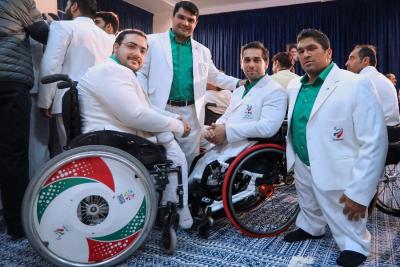 دیدار مدال‌آوران کاروان ورزشی ایران در بازی‌های پاراآسیایی اندونزی